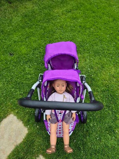 Dolls Double buggy plus free generation doll