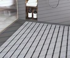 Bathroom Shower PVC Matt .NEW ,  (light grey)