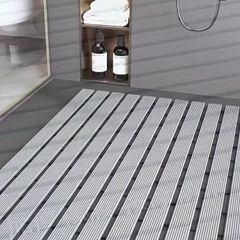 Bathroom Shower PVC Matt .NEW ,  (light grey)