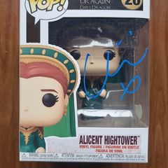 Olivia Cooke signed Alicent Hightower Funko Pop House of the Dragon