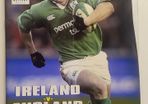 Vintage Ireland vs England Rugby Programme 2003
