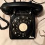 vintage collectable black telephone Image 2