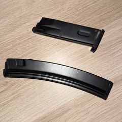 Airsoft Mags, WE 25rd Magazine for M9 Series - Green Gas  &  Tokyo Marui 72rd Magazine for MP5 A5 Recoil Shock