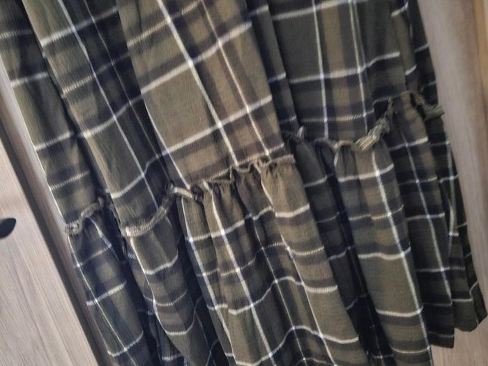 BNWT Khaki check dress
