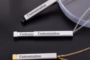 The Element Pendant Necklace Where Innovation Meets Elegance Custom Engraving