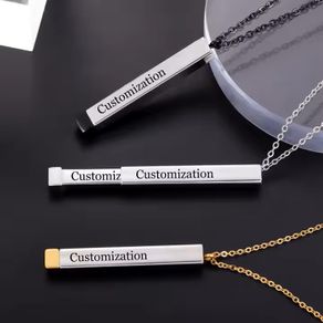The Element Pendant Necklace Where Innovation Meets Elegance Custom Engraving