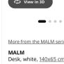 ikea malm desk Image 2