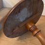 19th Century Antique Pine and Elm Small Tavern Table with Rotating Top Image 5