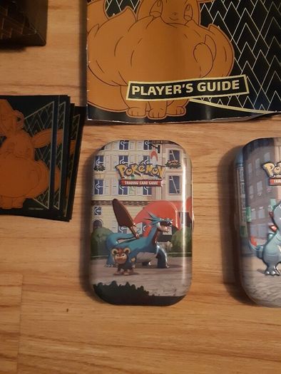 Pokemon Empty etb and tins and bits