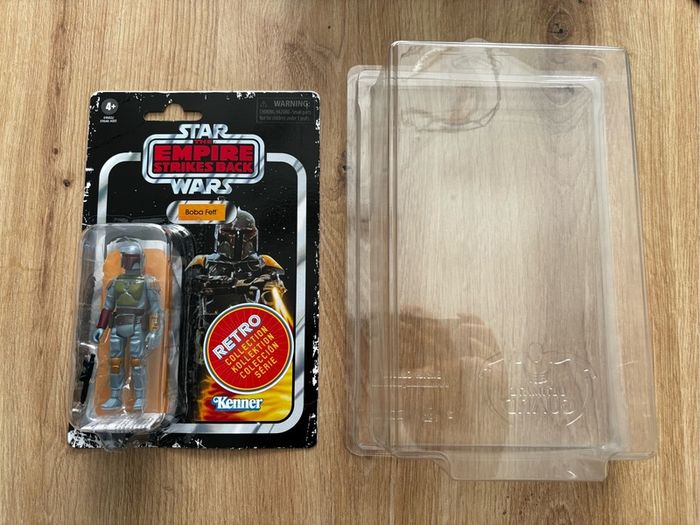 Hasbro Star Wars The Empire Strikes Back Boba Fett Retro with Ultimate Guard