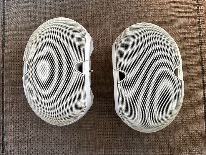 EV Evid 4.2 Outdoor Speakers Weather Proof - White