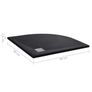 Shower Tray Black 90x90 cm Image 7