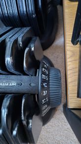 Hit Fitness 40kg adjustable dumbbells