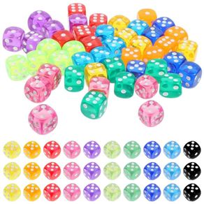 Brand New 100 Piece Dice Set 6-Sided, 14mm Game Dice,