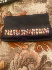 Vera Wang "Be Jeweled" Clutch/Cosmetic Bag