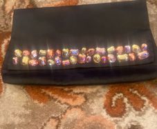Vera Wang "Be Jeweled" Clutch/Cosmetic Bag