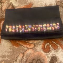 Vera Wang "Be Jeweled" Clutch/Cosmetic Bag