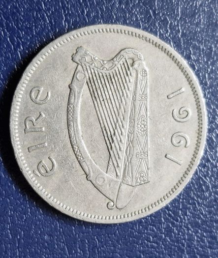 Ireland 1961 Mule Half Crown