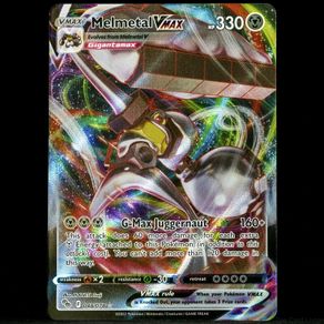 Melmetal VMAX 048/078 Ultra Rare Holo Sword and Shield Pokemon Go Card