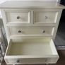 Cream chest of drawers Image 3