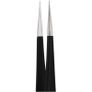 Straight eyelash tweezers, black ESD-12 Image 3