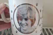 Silver Charles and Diana wedding mug