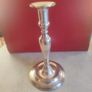 Silver Metal Tall Candle Holder. Image 2