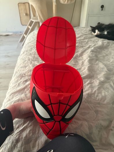 Spiderman popcorn bucket