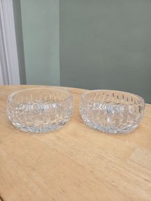 Heavy Tipperary Crystal Bowls