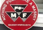 Nothing pulls like a Massey cast iron sign