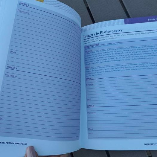 Discovery  New Poetry for 2024  Higher and Ordinary Level Textbook and Student Portfolio Set