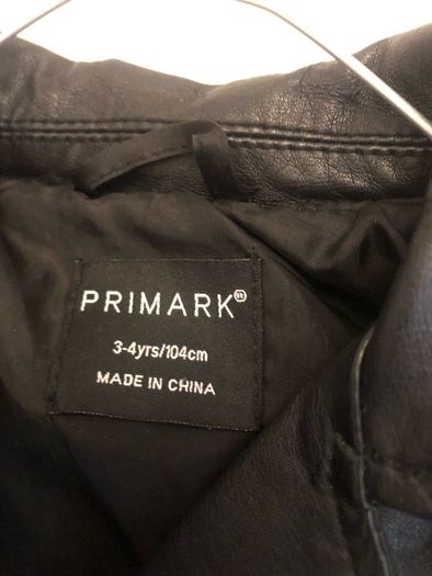 Leather effect bikers jacket (age 3-4)
