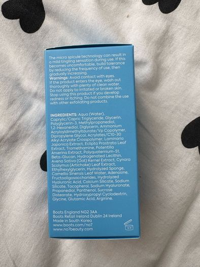 no7 good intent micro shot spicule glow serum 48ml