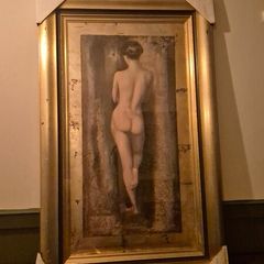naked lady print