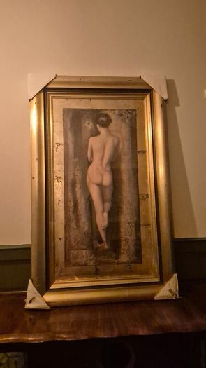 naked lady print