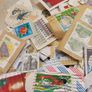 Quarter pound of used Irish and global stamps, unchecked, D18 post 7e Image 4