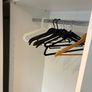 Large white wardrobe with mirrored sliding doors. Image 2