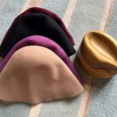 hat block & 4 felt cones