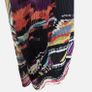 Zapara Ladies black & multicolured chiffon wrap dress size 10 includes post Image 4