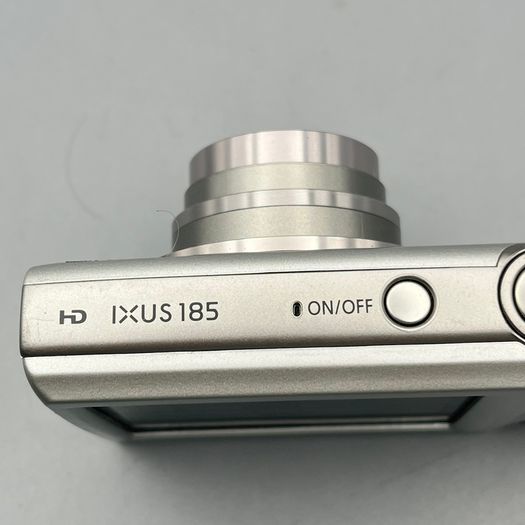 Canon IXUS 185 20MP Digital Camera Silver - Boxed - Full Kit
