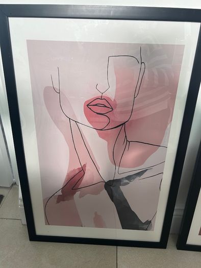 Framed line art