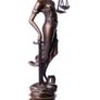 Lady Justice - Bronze, Marble, Signed Image 2