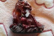 Red dragon ornament