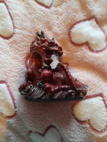 Red dragon ornament