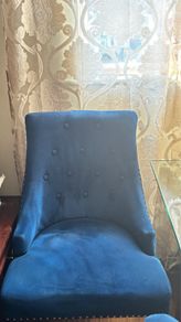 Blue velvet Dining Chairs