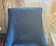 Blue velvet Dining Chairs