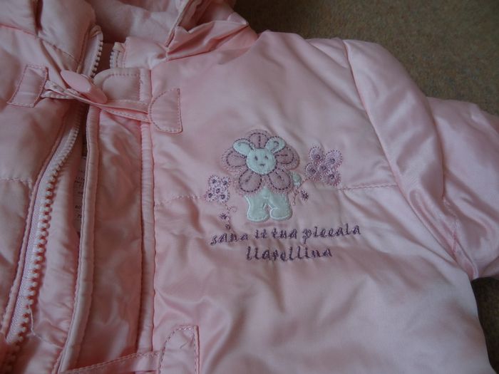 Baby girl warm winter overall Down filling