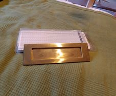 Gold Letterplate