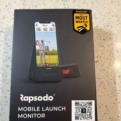 Rapsido 1 MLM - Mobile Launch Monitor. In perfect condition. Still with original box, instructions and charging cable.