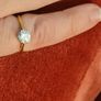 VS diamond 18ct solitaire engagement ring CLEARANCE Image 3